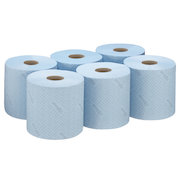 WYPALL® 7255 Food and Hygiene Centerfold Blue Roll